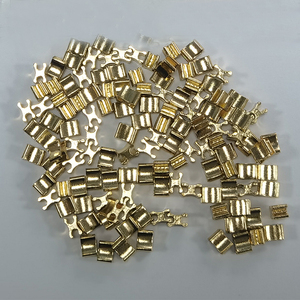 Bouchon H goupille de <span class=keywords><strong>fermeture</strong></span> à glissière en laiton en forme de U et arrêt supérieur de <span class=keywords><strong>fermeture</strong></span> à glissière de boîte pour arrêt de vêtement d'arrêt de <span class=keywords><strong>fermeture</strong></span> à glissière en forme de U - Product Image 4