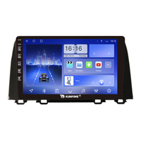 Untuk Honda CRV 2017-2021 Perangkat Headunit 9 Inci Double 2 Din Octa-Core Quad Stereo Mobil GPS Navigasi Radio Mobil Android