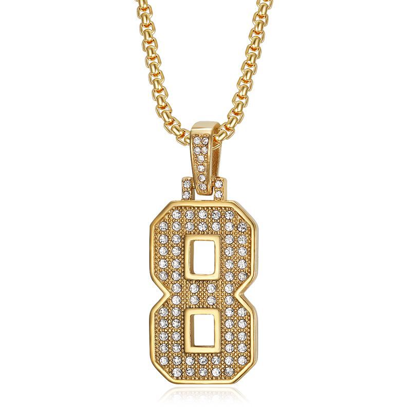 Pendentif simple en or 8