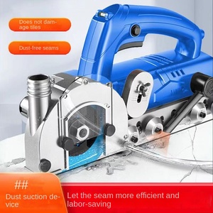 Herramienta Eléctrica para Remover Lechada, Limpia Juntas <span class=keywords><strong>de</strong></span> Azulejos Rápidamente, Sin Desportilladuras, con Aspiración <span class=keywords><strong>de</strong></span> Polvo, Máquina Ranuradora - Product Image 3