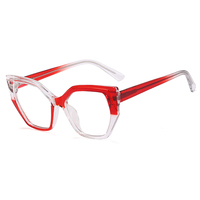 Gafas de Moda Europea para Mujer, Montura TR90 Multicolor con Efecto Ojo de Gato, Anti Luz Azul, Fotocromáticas, para el Uso Diario