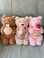 Gelée chat Barcelone ours en peluche PP coton rempli Super doux à collectionner ours en peluche cadeau série de noël série quotidienne