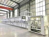 Máquina para Toallas Sanitarias de Bajo Ruido con Pantalla Táctil PLC, Equipo Automático para la Fabricación de Toallas Sanitarias