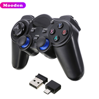 Control de Juego Inalámbrico D 2.4G para PS3, Android TV Box, Smartphone, Tablet, PC, TV, Joystick, Gamepad