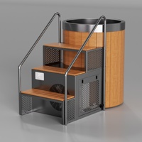 Baignoire de trempage à froid OEM/ODM en acier inoxydable 304 et bois de pin rouge canadien avec refroidisseur 1HP pour la récupération musculaire en extérieur