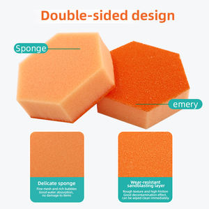 Éponge magique de nettoyage utile <span class=keywords><strong>Miracle</strong></span> Eraser Nano Foam éponge de sablage composite hexagonale - Product Image 6
