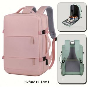 Sac de voyage unisexe léger et spacieux, personnalisable, imperméable, avec fermeture éclair, approuvé par les compagnies aériennes – Vente chaude - Product Image 5