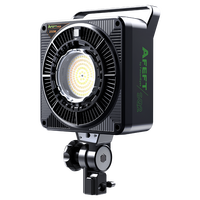 Lumière LED de photographie AFEFT SQ2 250W 3000-10000K AC avec télécommande infrarouge, matériau PVC, 220V/110V, kit studio en direct