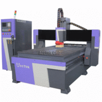 Machine de fraisage CNC Syntec de haute qualité et économique avec changeur d'outils automatique à refroidissement par air et table à vide