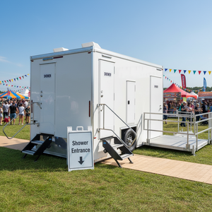 <span class=keywords><strong>Remorque</strong></span> <span class=keywords><strong>de</strong></span> luxe portable pour sanitaires et douches, 5 toilettes, <span class=keywords><strong>remorque</strong></span> alimentaire chinoise avec toilettes - Product Image 3