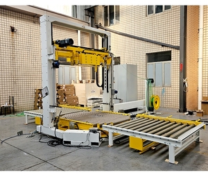 Máquina Flejadora de Palés Totalmente Automática con Presión Descendente, Tensión Ajustable, Solución de Embalaje Logístico que Ahorra Trabajo - Product Image 5