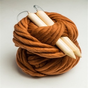 wholesale Chunky merino <strong>wool</strong> <strong>yarn</strong> for carpet <strong>different</strong> thickness - Product Image 1
