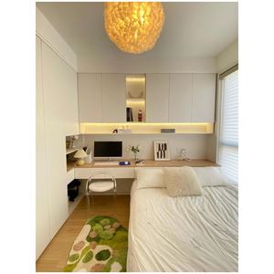 Armario de almacenamiento multifuncional de madera Almirah para habitación infantil, ropa, estudio, cama alta con armario. - Product Image 6