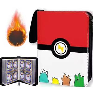 Offre Spéciale : Porte-cartes <span class=keywords><strong>Pokémon</strong></span>, Classeur de cartes à collectionner, <span class=keywords><strong>Album</strong></span> <span class=keywords><strong>Pokémon</strong></span> avec 50 feuilles premium à 4 pochettes, Contient 400 cartes - Product Image 6