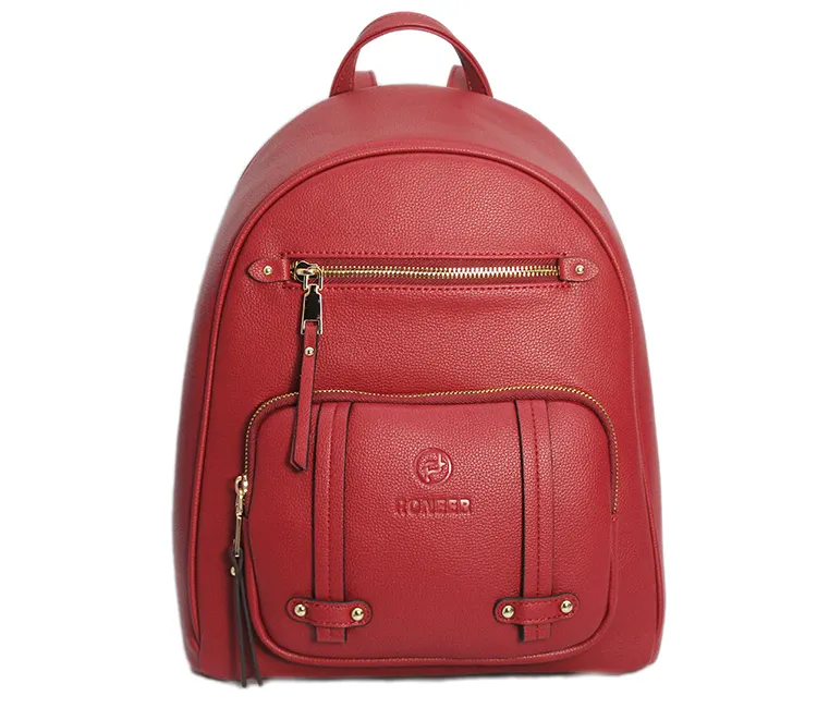 Wholesale cheap price women fashion backpack in stock PU leather shoulder bag girl daily used small back pack