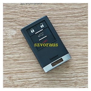 Thông minh từ xa chìa khóa xe cho <span class=keywords><strong>Cadillac</strong></span> 3 + 1 nút mà không có logo <span class=keywords><strong>315Mhz</strong></span>/46 chip/SUV/B106 lưỡi FCC ID: m3n5wy7777a ** - Product Image 5