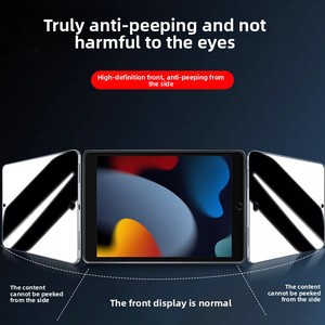 Film anti-éclaboussures pour <span class=keywords><strong>iPad</strong></span> Air 6/Air <span class=keywords><strong>9</strong></span>.7/<span class=keywords><strong>Pro</strong></span> 10.2/11 <span class=keywords><strong>pouces</strong></span>/10.5 Air 5/Air 4 - Protection de confidentialité en verre trempé - Product Image 2