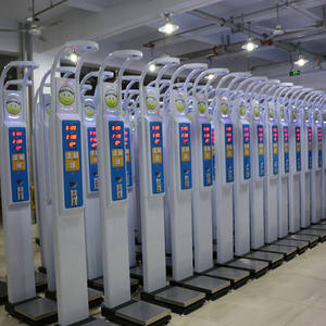 अल्ट्रासोनिक सिक्का संचालित वजन पैमाने मशीन इलेक्ट्रॉनिक वजन और ऊंचाई पैमाने - Product Image 4