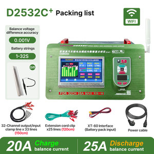 D2532C+ Égaliseur de batterie pour véhicules à énergie nouvelle, testeur de batterie, équilibreur de tension de charge/décharge pour l'entretien de voitures/UAV/PES - Product Image 2