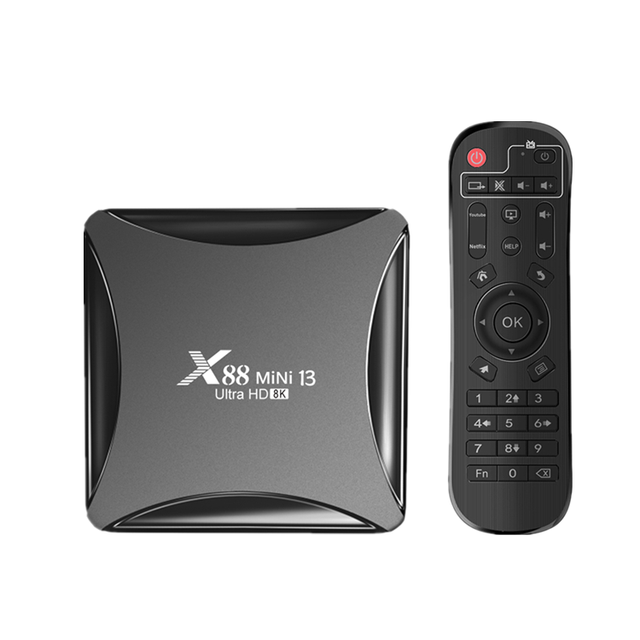 X88 Mini 13 2gb 16gb Android Tv Box 13.0 Smart TVBox RK3528 2.4G/5Ghz Wifi HDR 4K 4GB 32GB X88 Pro 13 Media Player Set Top Box