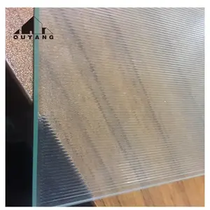 QUYANG Factory Wholesale Building Glass 4mm 5mm 6mm 8mm 10mm 12mm 15mm 19mm Custom Clear Fully Tempered Toughened Safety Glass