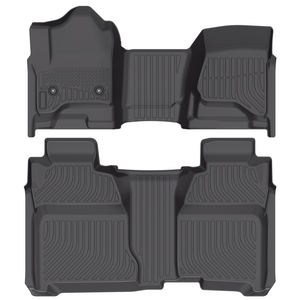 Tapis de sol automobile à prix réduit pour <span class=keywords><strong>Chevrolet</strong></span> <span class=keywords><strong>Silverado</strong></span> & Sierra 1500 Double Cab 2014-2018, résistant aux intempéries - Product Image 3