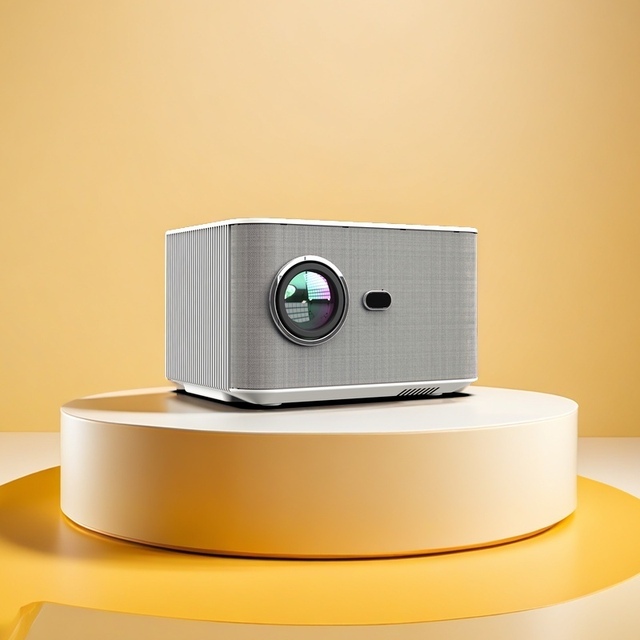 SYTA New Arrival Mini Portable Home Theater Projector SY350 Hisilicon 352 Chip Android 9 OS 400 Ansi Lumens Auto Focus 3D for US