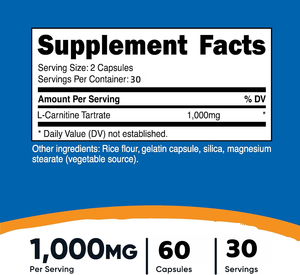 Groothandel Nad 100 Cla 1000Mg Voedingsversterker Supplement Acetyl <span class=keywords><strong>Alcar</strong></span> Tartraat L Carnitine L-Carnitine <span class=keywords><strong>Capsules</strong></span> Voor De Gezondheid - Product Image 3