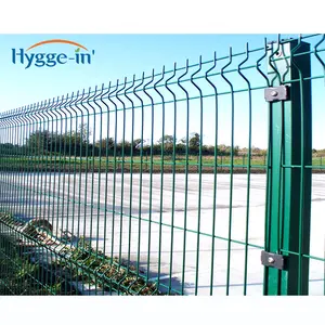 Custom Galvanized Green 2X2 2X4 4X4 8X8 6X10 6 Ft 4ftX8ft 4mm PVC Metal Welded Wire Mesh Fence Panels