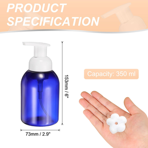 ขวดโฟมมูสล้างหน้าแบบกด 350 มล. ขวดโฟมล้างหน้าพลาสติก PET - Product Image 2