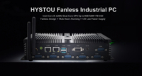 Mini PC Industrial sin Ventilador I5-8250U SSD 4xUSB3.0 2xUSB2.0 2x2.5GbE 6xRS232 Antena de Audio Alimentación CC Win10/11/Linux Garantía de 3 Años