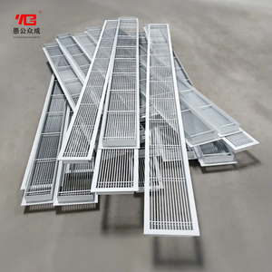 <span class=keywords><strong>Sortie</strong></span> d'air rectangulaire en plastique de qualité supérieure pour système de ventilation CVC, échange de chaleur, réfrigération facile - Product Image 4