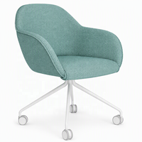 Mobilier de salle de conférence et de chambre d'hôtel moderne pour l'hôtellerie d'affaires, contemporain 360 °   Chaise de bureau pivotante réglable en hauteur