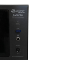 Consola de Mezclas Accuracy Pro Audio DM16PRO de 16 Canales Mezclador de Audio para Grabación en Estudio y Actuaciones en Vivo