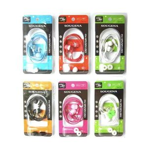 Auriculares Sougena con micrófono para teléfono móvil, auriculares con sonido estéreo, auriculares con cable, conector de 3,5mm - Product Image 3