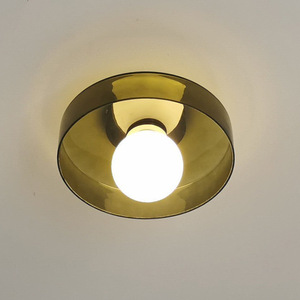 Lámpara <span class=keywords><strong>de</strong></span> <span class=keywords><strong>Techo</strong></span> <span class=keywords><strong>LED</strong></span> Creativa Nórdica Moderna, Globo Pequeño <span class=keywords><strong>de</strong></span> Cristal Blanco Lechoso, <span class=keywords><strong>Apliques</strong></span> <span class=keywords><strong>de</strong></span> Pared Semi Empotrados <span class=keywords><strong>para</strong></span> Dormitorio, Cabecera - Product Image 3