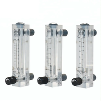 Débitmètre d'oxygène industriel 0-50LPM Contrôleur de concentrateur d'oxygène Débitmètre O2 Rotamètre réglable Débitmètre d'oxygène médical