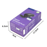 Fabricants de boîtes d'emballage pour prises numériques, boîtes pliables en carton blanc pour prises électroniques à deux broches, personnalisation UV