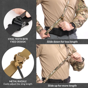Cordon de sécurité multi-usage tactique à ressort élastique haute résistance, antivol, enroulé, pour <span class=keywords><strong>sac</strong></span> de chasse ou de tir - Product Image 3