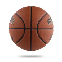Basquetebol de entrenamiento de cuero sintético para hombre, logo personalizado, pelota de baloncesto gg7x