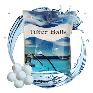 Medios de filtro de bolas de fibra de poliéster para bolas de filtro de piscina 500g 700g 1000g 1400G