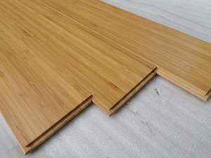 Parquet en bambou massif certifié CE, personnalisé, surface lisse carbonisée naturelle, finition charbon de bois pour salon - Product Image 3