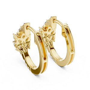 Pendientes de Diamantes Cultivados en Laboratorio para Mujer, Diseño de Moda, Corte Elegante, Joyería para Bodas y Fiestas - Product Image 4