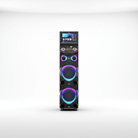 Sistema de Karaoke Inteligente con Pantalla Táctil de 15.4 Pulgadas, Luces LED de Colores, Máquina de Karaoke Portátil