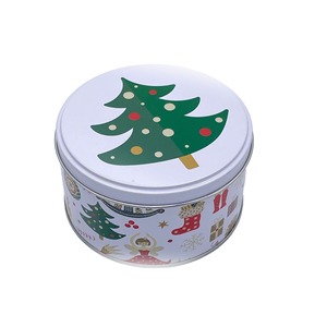 Rts Nước Hoa Kẹo <span class=keywords><strong>Cookie</strong></span> Biscuit Tinplate Sang Trọng Cổ Điển Nhà Máy Bán Buôn Kim Loại Hộp Tin Món Quà Giáng Sinh Cupcake Hộp - Product Image 4