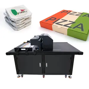 Impresora de inyección de tinta multicolor completamente automática para cajas de cartón Uso para motor de cuero y tela como componente central