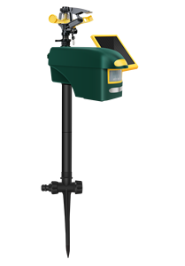 Fabrieksgroothandel Oplaadbare Batterijen Zonne-energie 360 Graden Sprinkler Dierenverjager Machine Hond Kat Vogelbestrijdingsapparatuur - Product Image 3