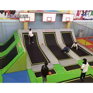Parco Avventura Indoor con Trampolini e Zona di Salto Freestyle per Strutture di Divertimento Commerciali - Product Image 4