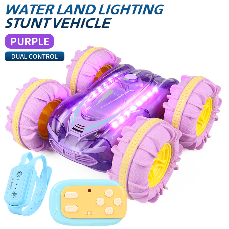 สีม่วง-การควบคุมแบบคู่