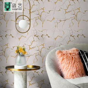 Alta qualità papel decorativo para pared3d schiuma di carta da parati lucida <span class=keywords><strong>vinile</strong></span> schiuma 3d pvc mattonelle di marmo adesivo da parete - Product Image 5